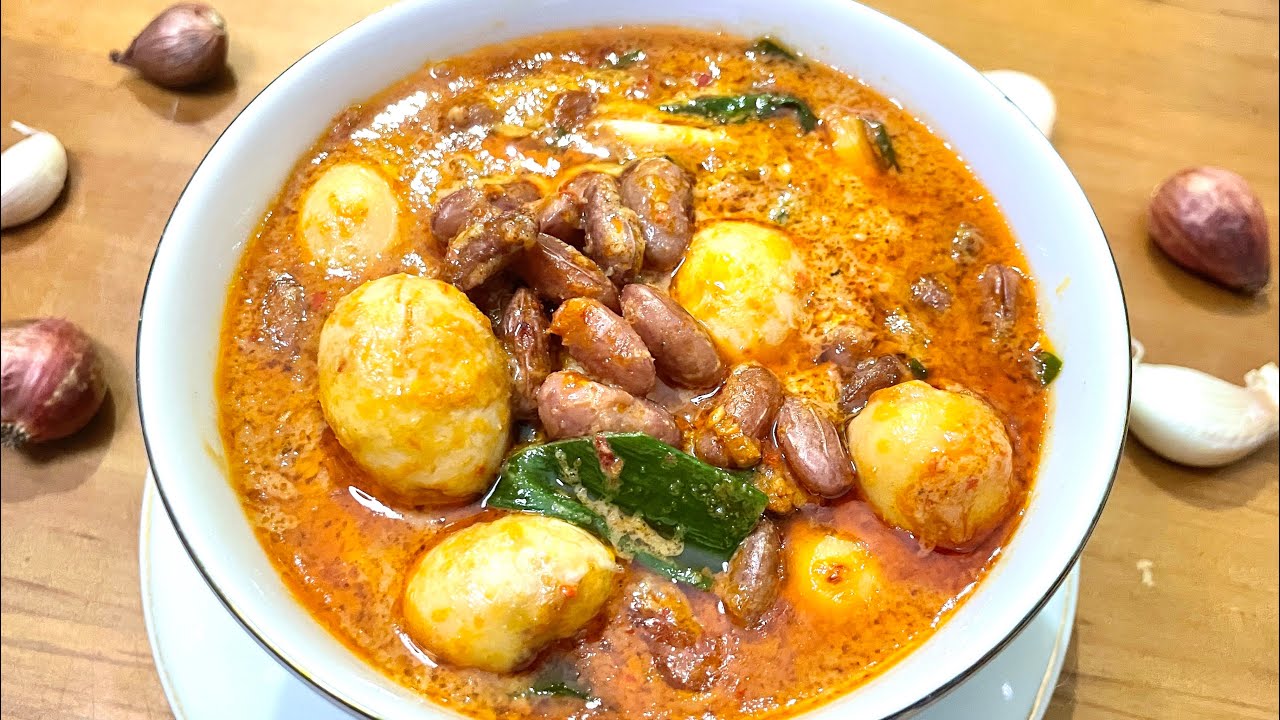INI KACANG MERAH TERENAK YANG PERNAH AKU MAKAN !!! Resep Kacang Merah Telur Puyuh Santan Terlezat