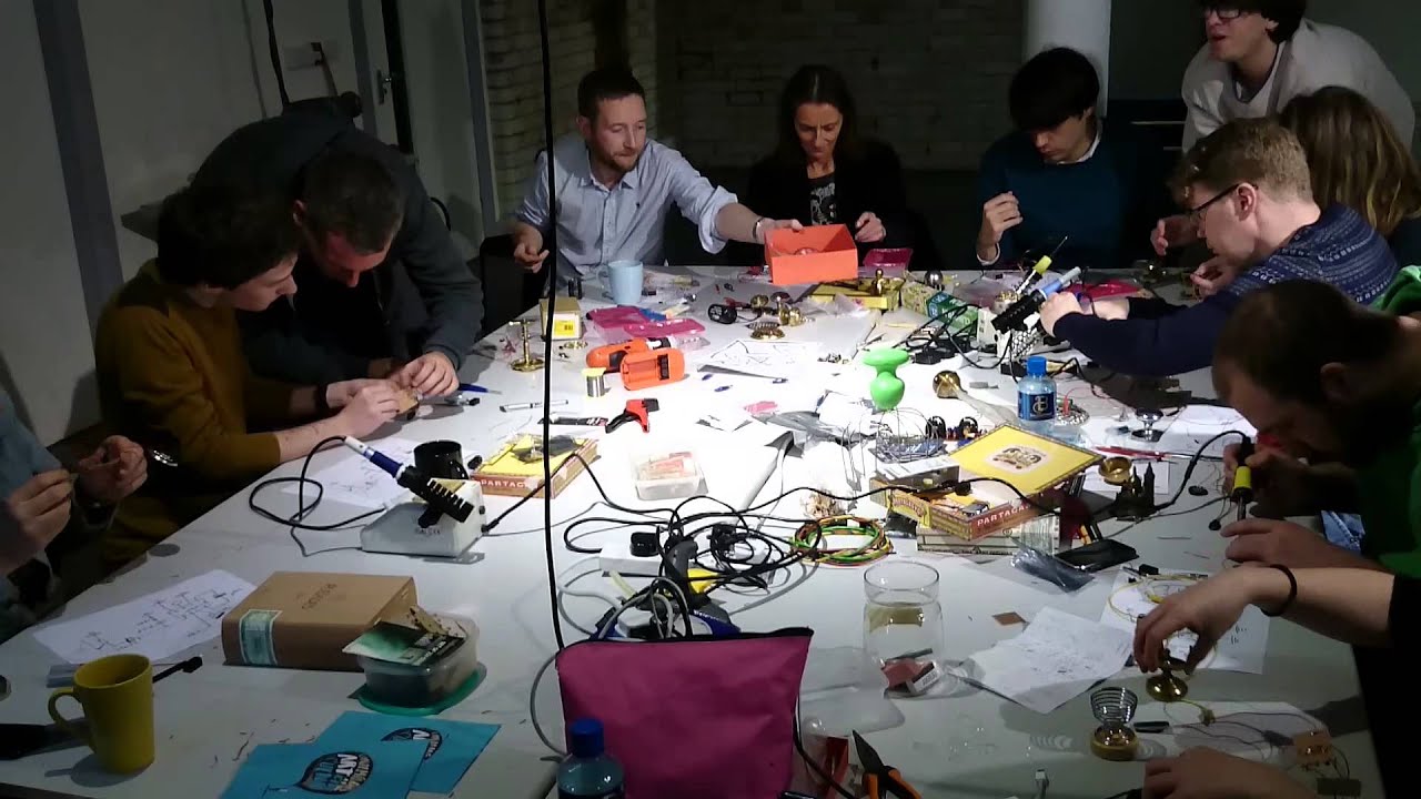 Oscillatorial Binnage workshop for Resonance FM @ Void at The Shirt Factory Derry