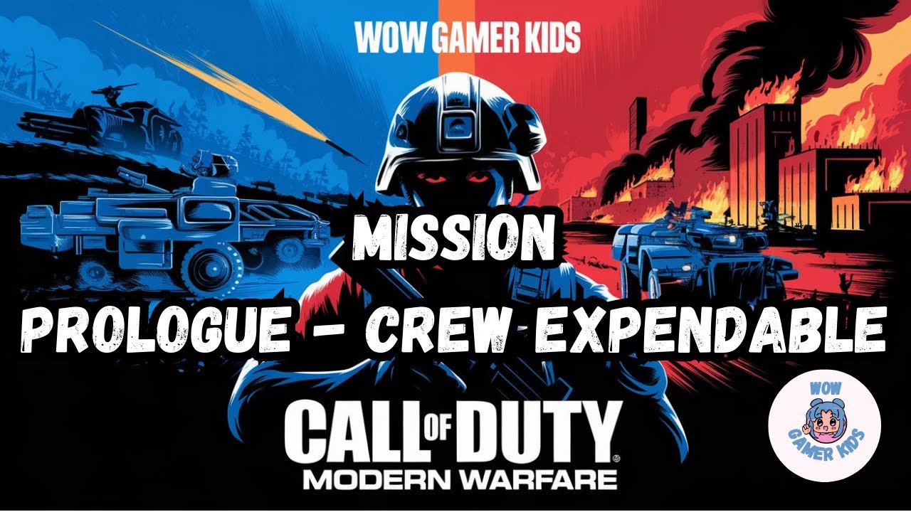 Call of Duty 4 - Modern Warfare - Prologue - Crew Expendable - GamePlay ...