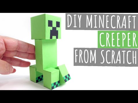 I made a Minecraft papercraft from scatch, and I'm really proud of it! : r/ papercraft