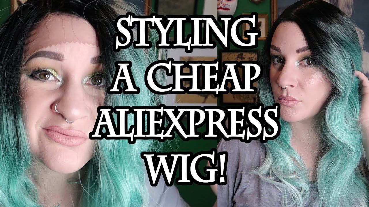 THE BEST CHEAP WIG ON ALIEXPRESS?!? How to slay a cheap synthetic wig!