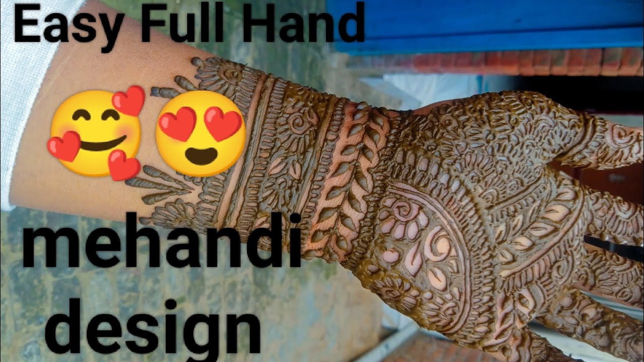 Beautiful Full Hand Mehandi Designs🌼  