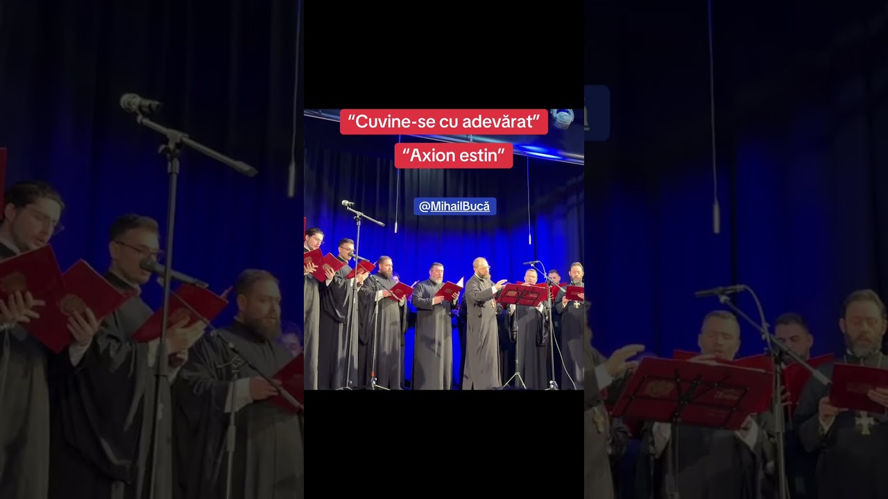 Mihail Bucă & Grupul psaltic Tronos, “Axion estin” “Cuvine-se cu adevarat”