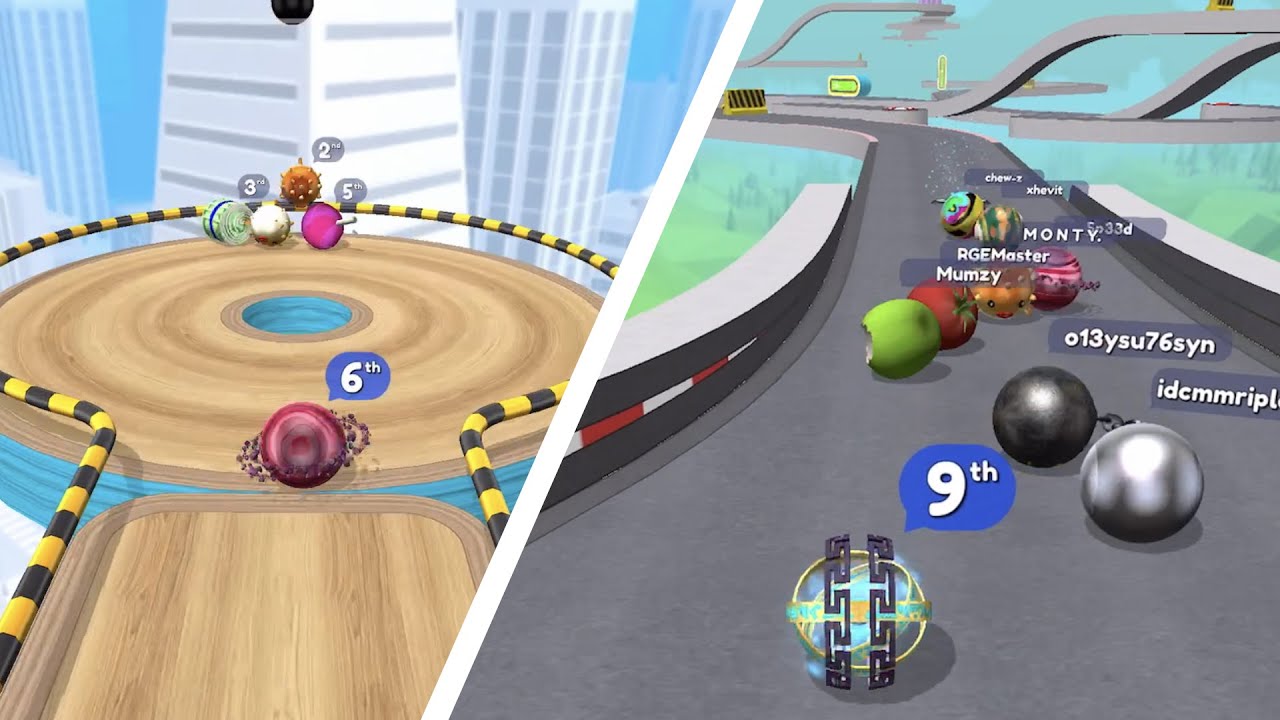 Going Balls - EPIC RACE LEVEL Gameplay Android, iOS 