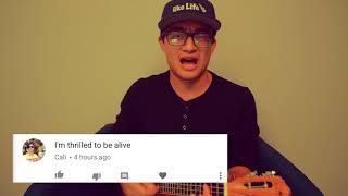 I Wrote A Song Using Only Your Instagram Comments Chords Herunterladen - elise ecklund i made a song using the roblox death sound 2