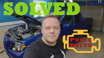 How-To Solve P0171 And P0174 Lean Check Engine Light On A Nissan Frontier