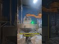 Automatic bag cutting and dumping robot – complete cycle (column robot)