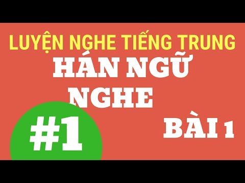 Video Luyện nghe tiếng Trung #1 | Cách phát âm tiếng Trung... - youtube