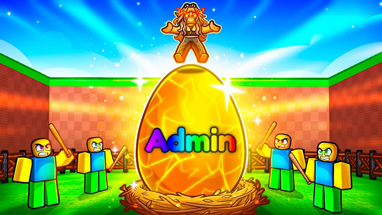 ADMIN ABUSE Made Me OVERPOWERED in Steal an Egg!