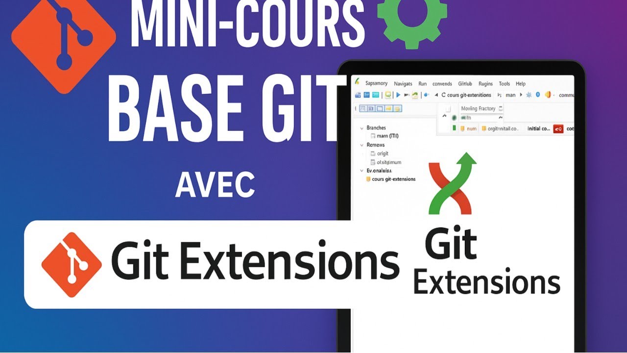Maîtriser Git avec Git Extensions - Mini Tuto - Partie 01 - YouTube