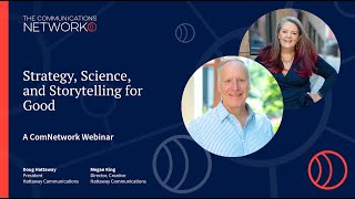 WEBINAR: Strategy, Science, and Storytelling for Good