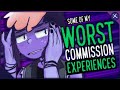 commission horror stories &amp; regrets (puddle rambles)