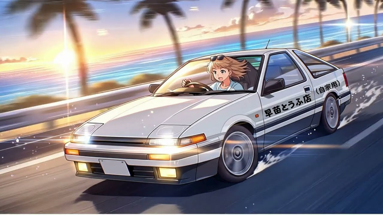 High-Speed City Pop | 夏の輝きを纏うCoastal Drive | Electric