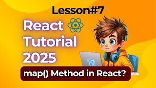 How to Use map nethod in React – Explained in Urdu/Hindi