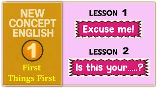 New Concept English 1- Unit 1 & 2