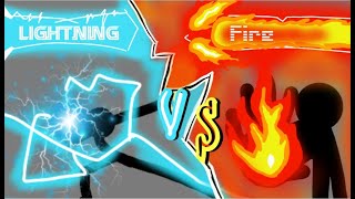 Lightning VS Fire (Part 1) | Flipaclip Animation