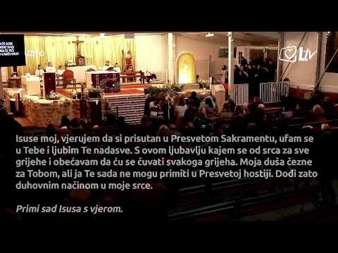 UŽIVO Sveta Misa Zornica Iz Svetišta Majke Božje Remetske U Zagrebu