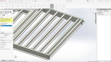 Detailed Steel Structures - Combination of SolidSteel parametric and SOLIDWORKS features