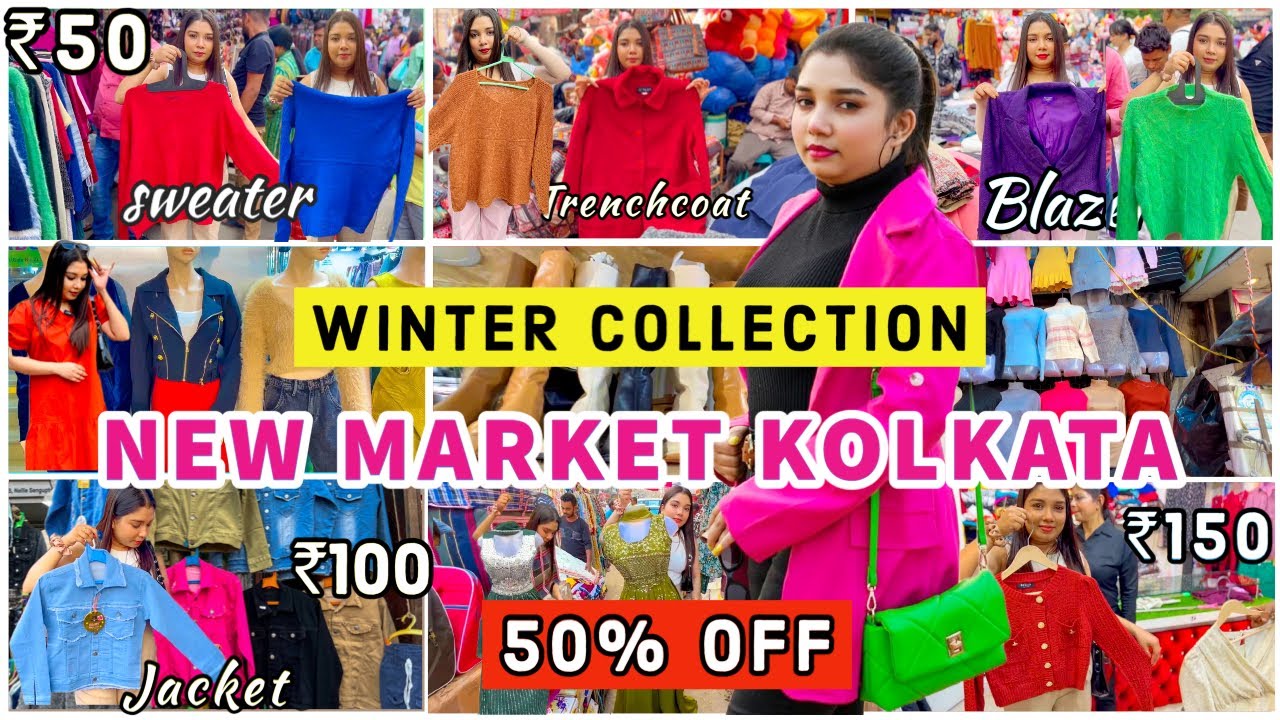 New Market Kolkata winter collection 2023 | Kolkata New Market 2023 ...