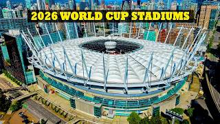 Inside Every 16 stadium of the 2026 world Cup Reaction — Must sees!