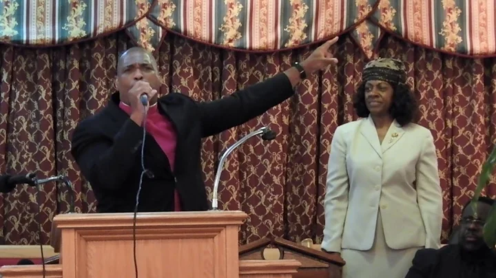 Bishop Marcus D. McKnight speaks in Montreal, Canada