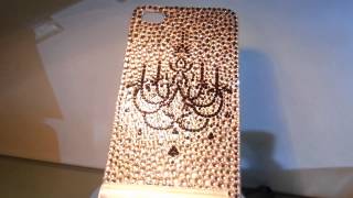 キュービックティアラ・スワロフスキースマホデコ