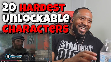 20 Hardest Unlockable SECRET Characters in Video Games  REACTION