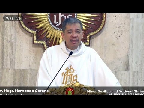 QUIAPO CHURCH LIVE TV MASS TODAY 6:00 AM JULY 11, 2026 - SATURDAY MASS