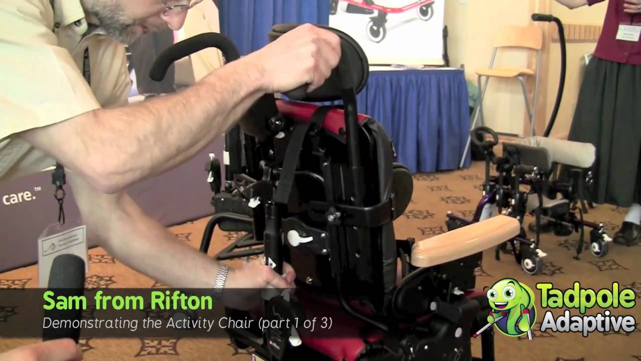 Tadpole Adaptive: Rifton Activity Chair featuring Sam (1 of 3)