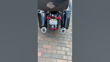 #tab performance slip on muffler with the zombie baffles in a 2023 road glide special 114
