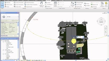 Revit - Image Rendering, Part 3, Location, Sun Path