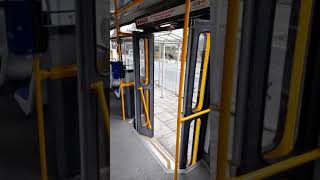 Türöffnungschließung Einer Tatra Kt4D Aus Görlitz