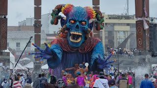 6 de enero desfile Magno del Carnaval de Negros y blancos 2024 en Pasto Nariño, Carrozas, Carrocitas