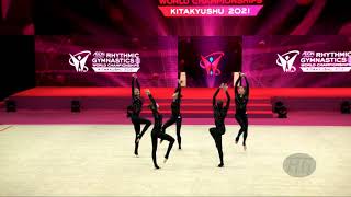 Ukraine (UKR) - 2021 Rhythmic Worlds, Kitakyushu (JPN) - Qualifications 5 Balls