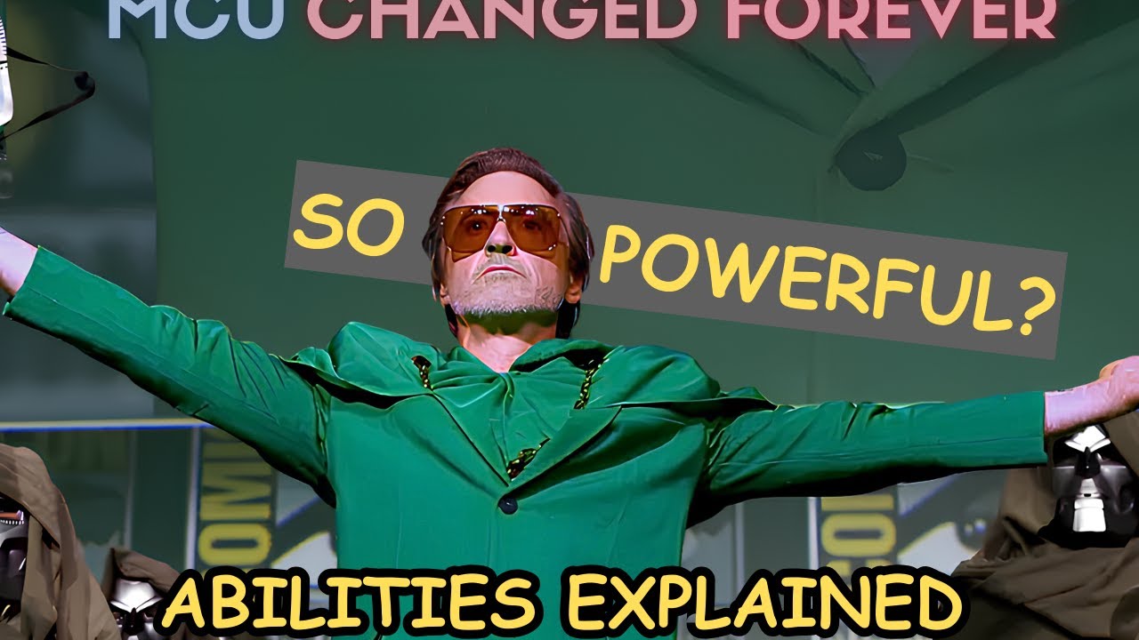All powers of Robert Downey Jr. (Dr. Doom) from the MCU Comics