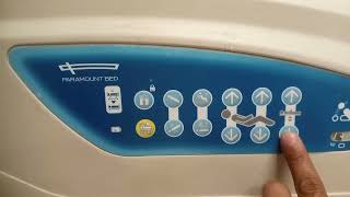 Patient bed unlock kese karte hai # paramount bed # patient bed # Reset patient bed