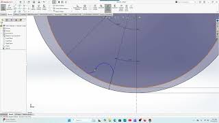 Solidworks - Sketching Exercise - Chapter 5- HOTD 3