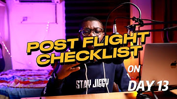 Post-Flight Checklist for Drone Pilots on DAY 13 OF 30