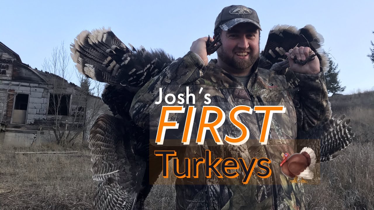 Washington Turkey Hunting Josh’s First Turkeys YouTube