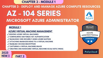 Azure Virtual Machine Management Part 2 | Resize VM, SSH, Bastion, Disks & VMSS | AZ-104
