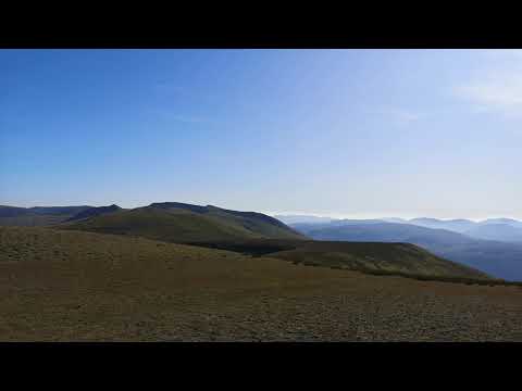 A 360 degree view from the summit of Great Dodd