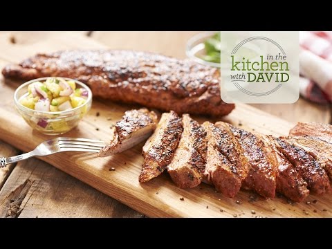 How to Make Grilled Pork Tenderloin with Pineapple Salsa