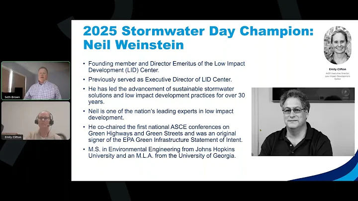 National Stormwater Day 2025  Webinar