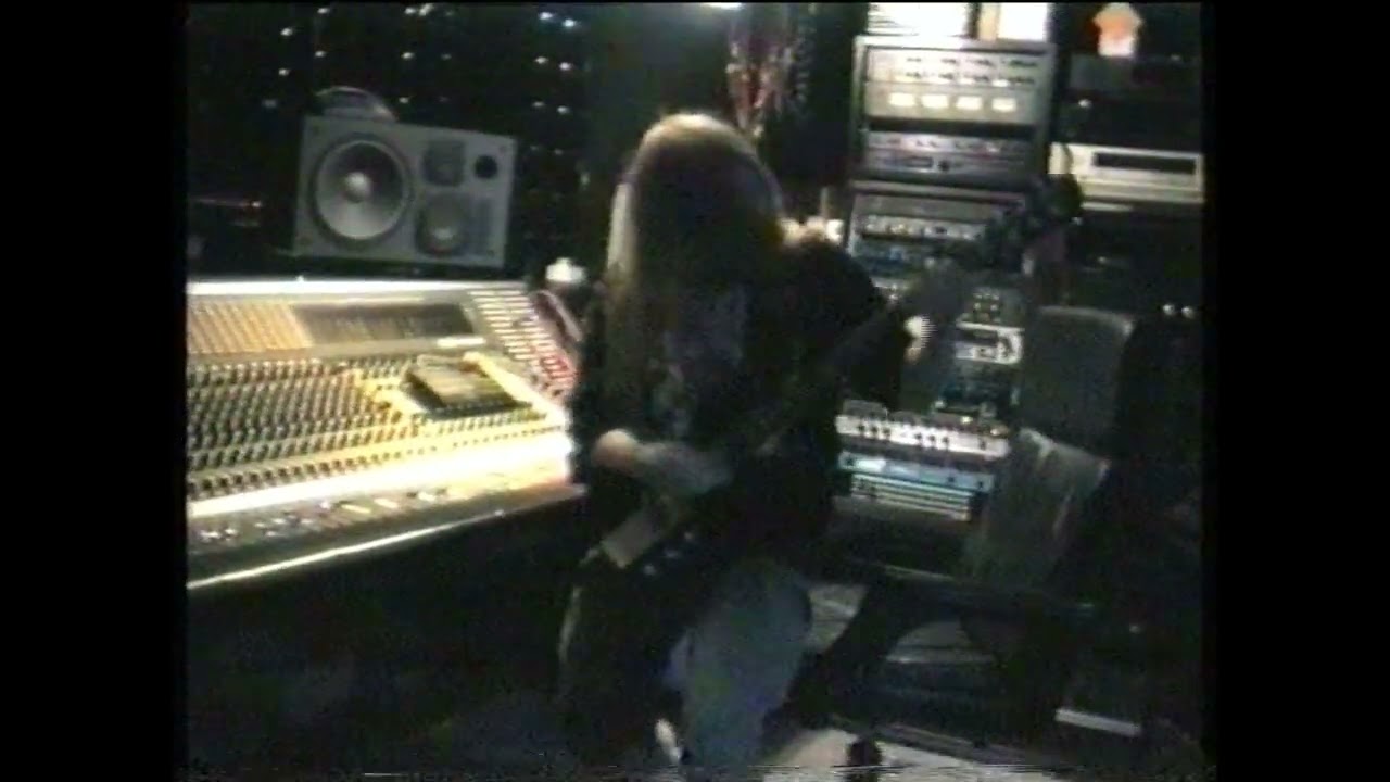 ETERNAL DIRGE - "I, Unnamable", recording session, 1994