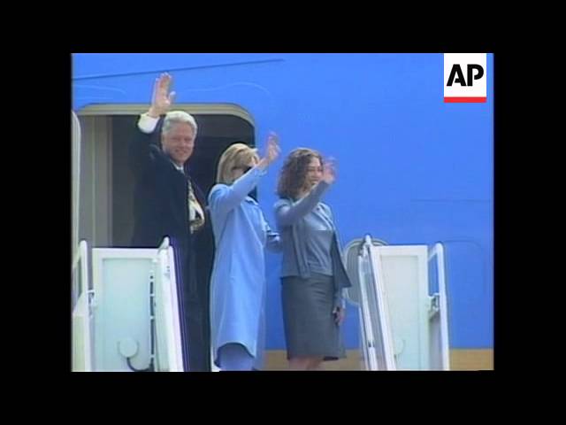 USA - Clinton sets off on visit to China