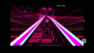 Audiosurf 2 Ep. 4072: Loris Cimino - Never Ending Storm. 332K score. Mono Turbo.
