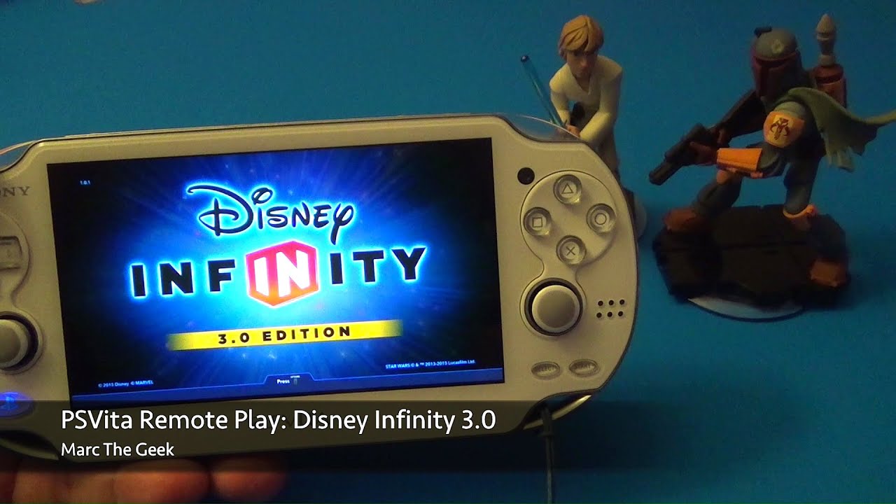 Psvita Remote Play Disney Infinity 3 0 Youtube