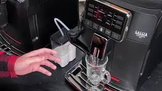 How to Make Milk Drinks on Gaggia Cadorna Espresso Machines