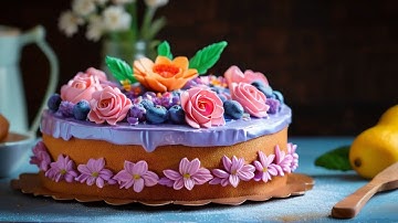 Blender with Stable Diffusion XL - Delicious cake - img2img