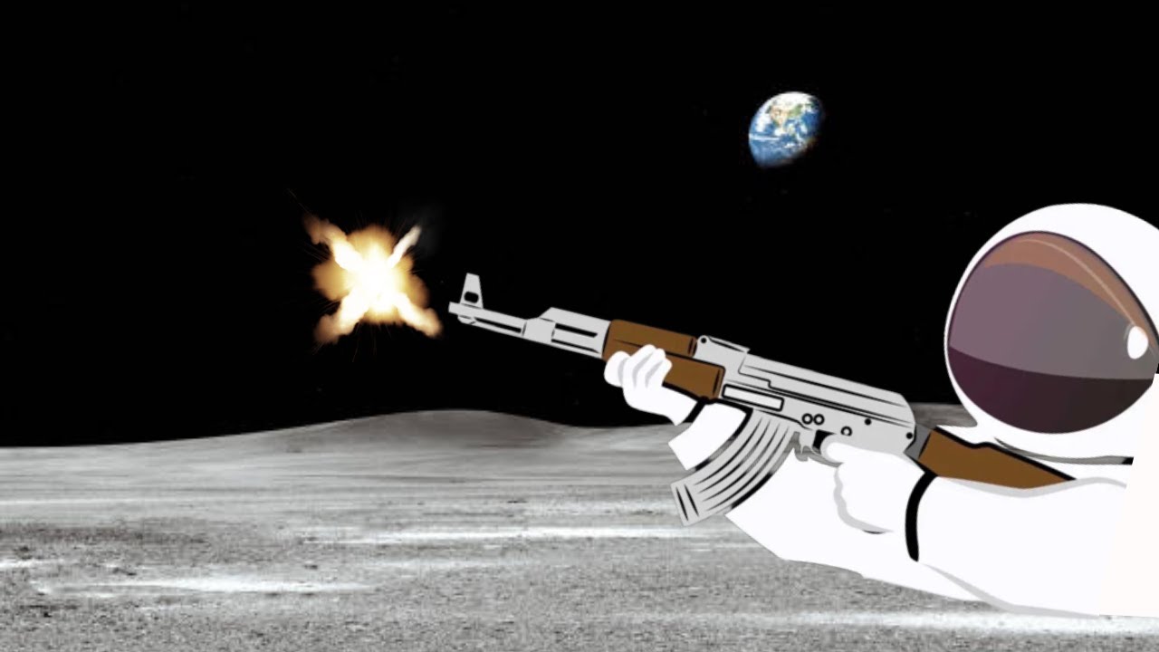 Can a Bullet Escape the Moon's Gravity?